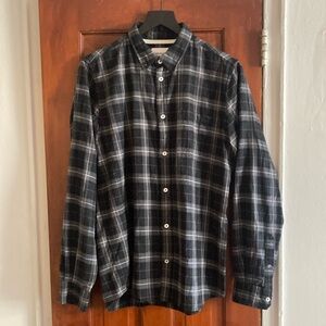 Men's Black Plaid Shirt - Norse Projects